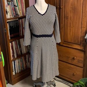 Boden Chevron Sweater Dress